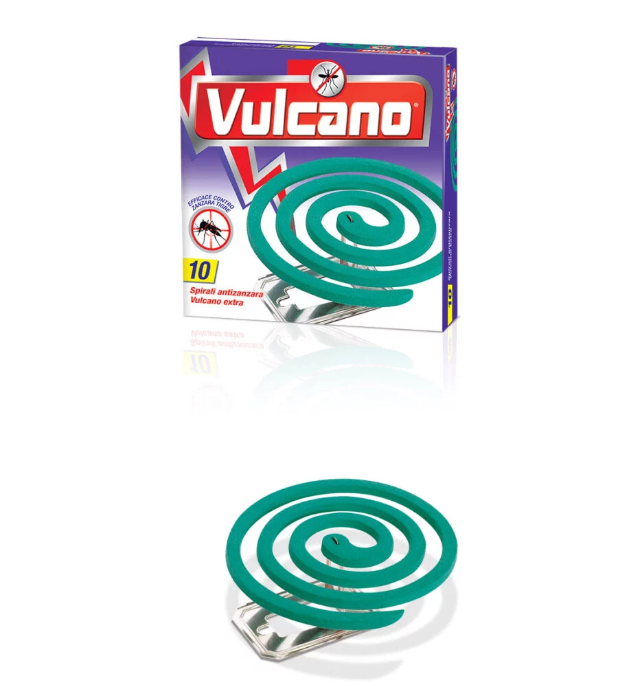 Spirali antizanzare vulcano, 10 pezzi